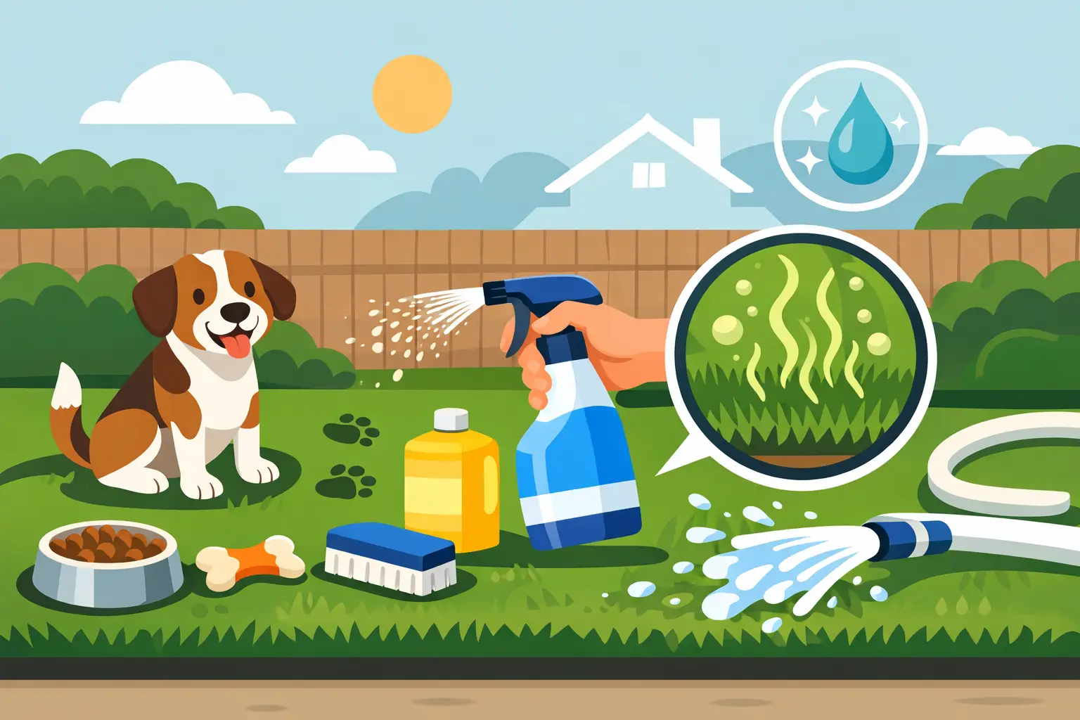 How to Get Pet Smell Out of Turf Fast