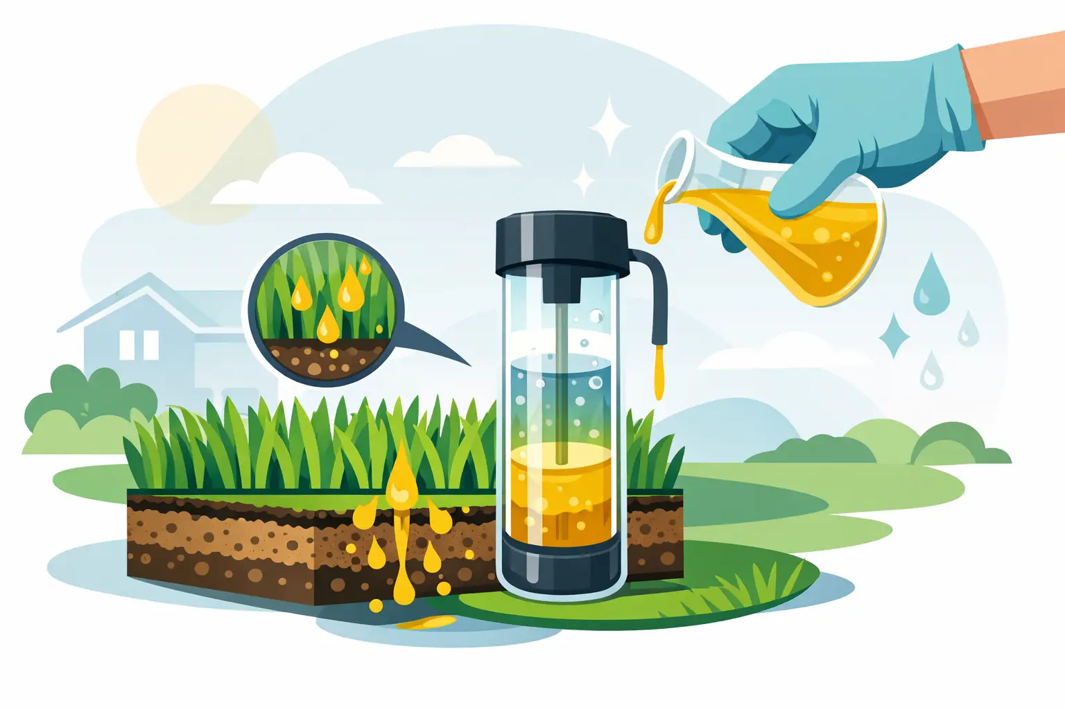Urine Extraction From Artificial Grass