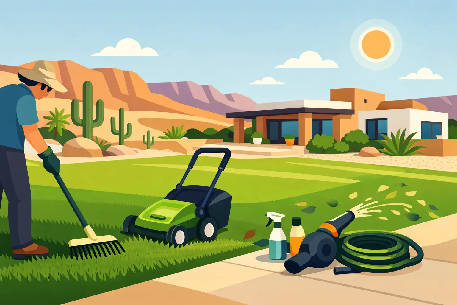 Artificial Turf Maintenance Guide for Arizona Homes