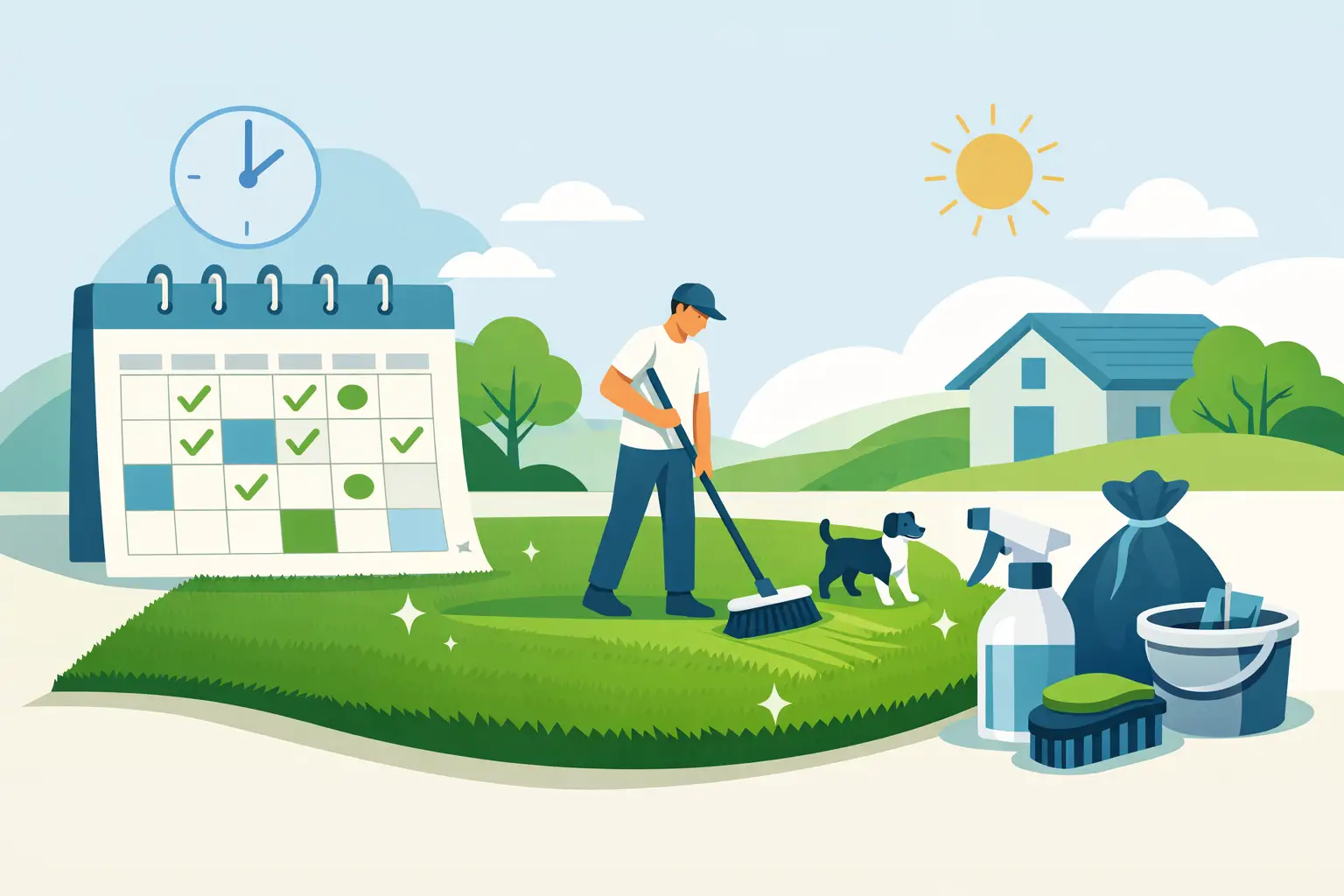 How Often Should Turf Be Cleaned? A Real Schedule