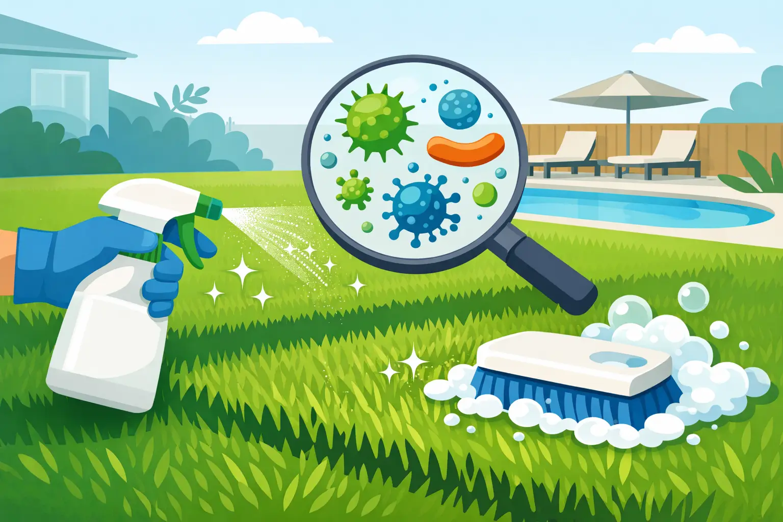 How to Sanitize Artificial Grass Safely at Home