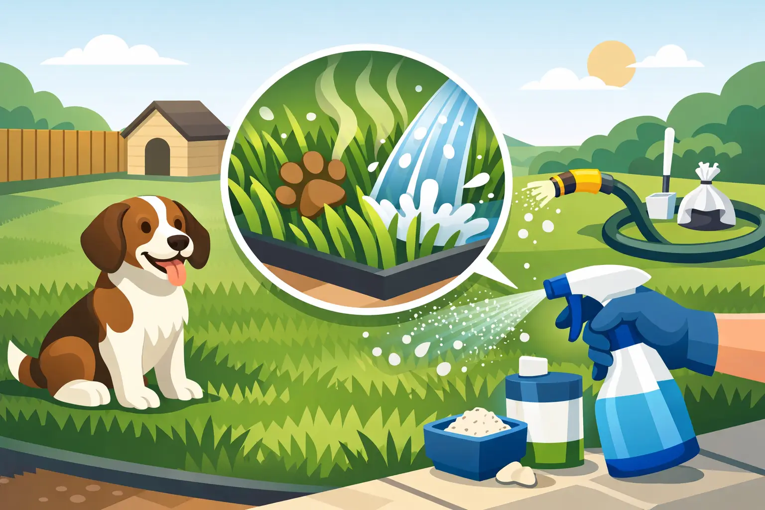 What Removes Dog Smell From Artificial Grass?