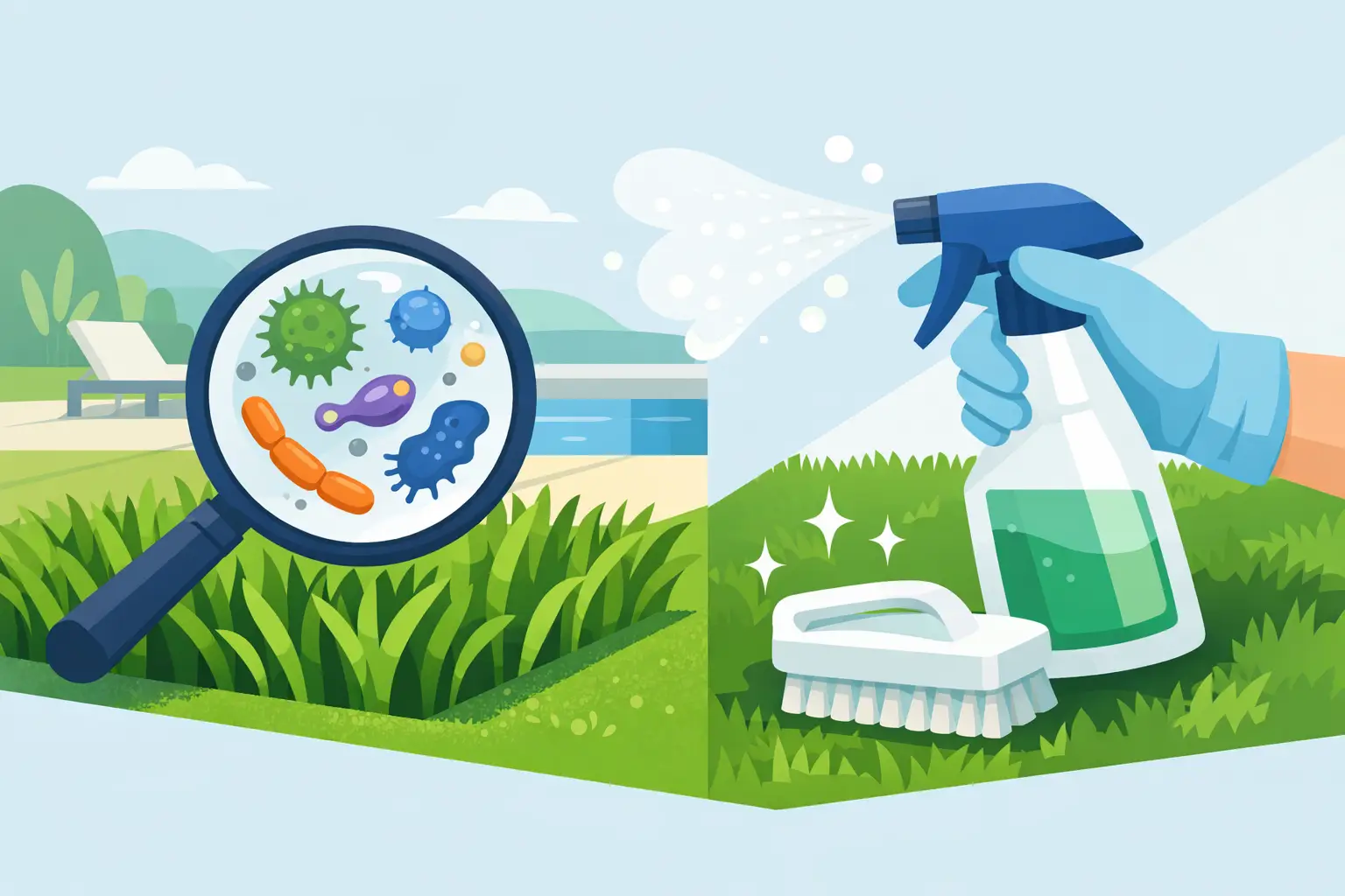 Does Fake Grass Need Disinfecting? What to Know