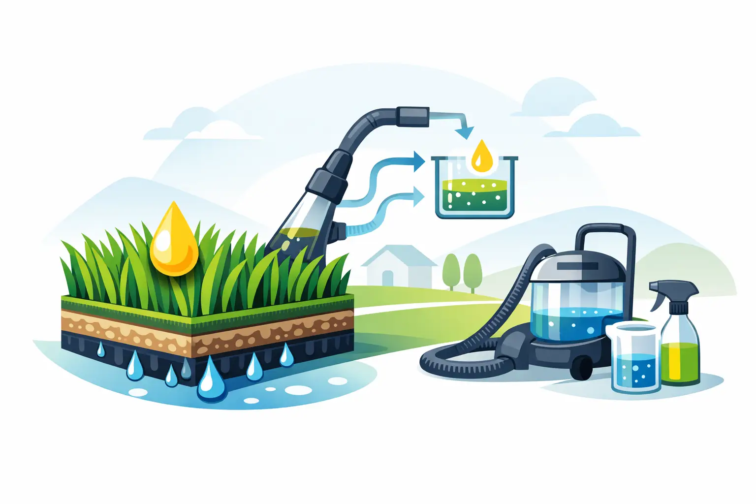 Synthetic Grass Urine Extraction That Works